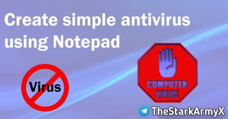 Top Virus Making Commands From Notepad